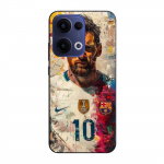 Coque de t&eacute;l&eacute;phone - Maniacase - Oppo Reno 13 5G - Silicone - Souple - Messi Barcelone