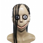 Halloweeni &otilde;udus pikkade juuste maskiga Naljakas mask V-kujuline suumask Momo mask 1PC