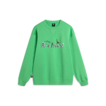 Li Ning X Disney Koost&ouml;&ouml; Kallistav Draakon Seeria Pikkade Varrukatega &Uuml;mmarguse Kaelusega L&otilde;tv Fliisist Dressipluus Unisex dressipluus Salajane-Realm-Roheline AWDU497-5 M