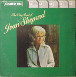 LP plaat JEAN SHEPARD - The Very Best Of Jean Shepard LBR1003 United Artists 1979 UK Folk Kasutatud