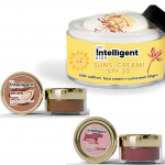 Tuco Kids Combo Pack - Sunscreen with SPF 50 (50gm), Red and Brown Lip Tint (10gm x 2), for Ages 3+, Paraben & Sulphate Free