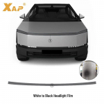 Tesla Cybertruck Kriimustuskindel Iseparanev Esitulekile (Valge kuni must TPU) White to Black Headlight Film