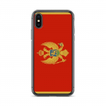 Coque T&eacute;lephone Drapeau Mont&eacute;n&eacute;gro &ndash; iPhone XS
