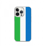 Coque iPhone &ndash; iPhone 13 Pro &ndash; Drapeau Sierra Leone &ndash; Supp &ndash; Mitmev&auml;rviline &ndash; Vertikaalne