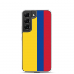 Coque T&eacute;l&eacute;phone Drapeau Colombie &ndash; Samsung Galaxy S22 Plus