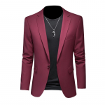 Meeste suur pluss suuruses slim fit bleiser - Pulma- ja &auml;ririietus 4XL