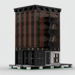 Street View Mudel MOC Ehitusklotsid New Yorgi Kortermaja Modulaarne Tehnoloogia Kingitused P&uuml;had Kokkupandav Laste M&auml;nguasjade &Uuml;likond PDF Guide by Email