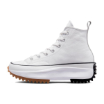 Converse Run Star Hike Mugavad ja Trendikad Nahast Kulumiskindlad ja Kerged K&otilde;rge S&auml;&auml;rega L&otilde;uendikingad Unisex Valge 43 white