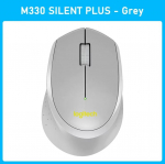 Logitech M330 Silent Mouse Juhtmevaba hiir Kontorihiir Parempoolne hiir juhtmevaba mikro vastuv&otilde;tjaga hall