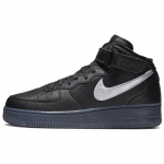 Nike Air Force 1 Mid Premium Must Metallik H&otilde;be Unisex Tossud H&uuml;per-Roosa Antratsiit DX3061-001 40