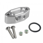 1 komplekt uue auto &otilde;li etteandeliini adapteri plaat 1/8 NPT porti alumiiniumsulamist LS jaoks