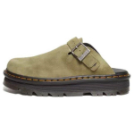 dr. Martens Zebzag Suede Slingback Platvormmules Muted Olive Unisex Tossud 31657357 36