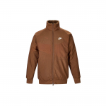 Nike Sportswear Swoosh Kahepoolne Seisukrae T&otilde;mblukuga Fliisjakk Meeste Jakid Surprise-Cocoa Coconut-Milk Light-British-Brown BQ6546-259 L