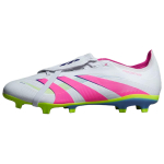 adidas Predator 24 League Klappkeelega FG MG Celestial Victory Pack Meeste Tennised Valge Pilvevalge L&auml;bipaistev Roosa ID1320 40