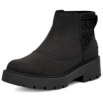 UGG Nahast Mugavad Slip-On L&uuml;hikesed Chelsea Saapad Naiste saapad Must 1166758-BLK 36