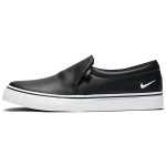 Nike Court Royale AC Slip-On S&uuml;nteetiline Nahk Vabaaja Kerge Vastupidav Libisemisvastane Madalad Tennisejalatsid Naiste Tossud Must CI0604-001 35.5