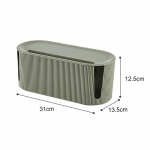 Juhtmekarbi hoiukarp-organisaator Pesa Pistik Juhtmevaba WiFi ruuteri plaadi klamber majapidamise magamistoa jaoks valge