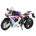1/9 Honda CBR 1000RR-R Fire Blade Sulamist Spordimootorratta Mudel Valatud T&auml;navav&otilde;idus&otilde;idu Mootorratta Mudel Heli Valgus Laste M&auml;nguasi Kingitus valge