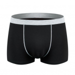 Meeste bokserid Keskmise k&otilde;rgusega Hingavad Siledad Traadiga T&auml;iusliku Istuvusega L&uuml;hikesed P&uuml;ksikud Paigutatud V&auml;rv Tihedalt L&otilde;igatud Aluspesu XL must
