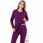 Hengyuanxiang Women's Pure Cotton Antibacterial Thermal Set 185