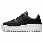 Nike Air Force 1 Sage Low Triple Black White AR5339-002 Naiste suurused EU 37.5 must/valge