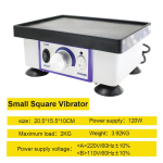 Kipsikallur 120W/150W Hambaarstlik kipsivibraator Hambaarstlik valuvibraator Vibraatoripadjad Laboriseadmed gray