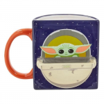 Mug cookie holder - STAR WARS - The Child - Bleu - Rond - Compatible lave-vaisselle