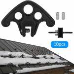 10Pcs Snow Guards for Metal Roofs Roof Easy to Install Breaks Stop