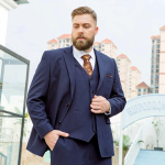 Paksuse &uuml;likond suur suurus &uuml;likond mehed pluss v&auml;etis XL professionaalne kleit lahtine elastne &uuml;likond paks jope mantel 6XL tumesinine v&auml;rv