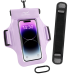 Haissky k&auml;earmband iPhone'ile Veekindel telefoni kott 17 16 15 14 Pro Max iPhone 11 Pro korpuse jaoks Ujumine Surfing K&auml;e telefoni kott lilla