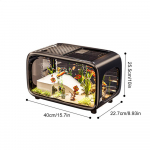 Akvaarium Betta akvaarium Maastik Akvaarium L&auml;bipaistev Akr&uuml;&uuml;l Veeloomade N&otilde;u Kauss Tigudele Veeistutuse Maastik