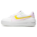 Nike Air Force 1 PLT.AF.ORM Valge P&auml;rliroosa Naiste tossud Optiline Kollane Tegevusroheline FJ0737-100 36.5