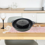 Pot with Grill 2 in 1 BBQ Barbecue Meat Tray Korean Shabu Cooker for Inner depth 3cm