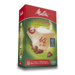 Melitta Kohvifiltripaber, 2-4 tassi, Aroma Magic FSC Mix, 1x2, Looduslik Pruun, 100 lehte, PA 1x2G, NB beige