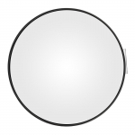 Laia vaatev&auml;ljaga kumer peegel 12 Ohutusliikluspeegel pimeala, lao, parkla jaoks, reguleeritav kinnitusklamber must