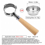 58mm 3-k&otilde;rvaga Hibrew h10a/h7a/h7 Barsetto/LEHEHE/Petrus3899 Espresso p&otilde;hjata portafiltri asenduskorv Barista t&ouml;&ouml;riistad