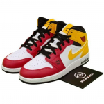Air Jordan 1 Mid SE GS Motorsport DJ0336-067 EU 36 punane