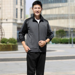 Meeste dressipluusjakk Meeste komplekt Suur suurus Mood S&uuml;gis Talv Homme &Uuml;likond Dressipluus Dressip&uuml;ksid Meeste komplekt XXXXXL must