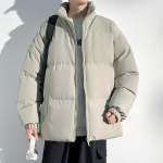 Paksendatud soe sulejope meestele ja naistele, avar ja mitmek&uuml;lgne kaelusega puuvillane mantel 6XL