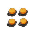 LED-tuli gabariidituli kollane veoauto haagise k&uuml;lgm&auml;rgutuled 12V &uuml;mmargune k&uuml;lgm&auml;rgutuled n&auml;iturid veoautodele bussile