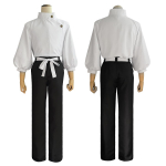 HOLOUN Jujutsu JJK Manga Anime Yuta Okkotsu Cosplay Kost&uuml;&uuml;m Parukas Jope Mustad P&uuml;ksid Vormi Roosi V&otilde;rk S&uuml;nteetiline Halloween XS（old）