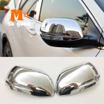 for Honda CR-V CRV ABS Chrome 2013-15 16 17 2018 Accessories Car Side Door Rearview Turning Mirror Styling Frame Cover Trim Chrome mirror 1