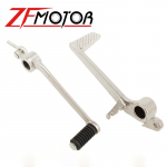 Motorcycle Aluminium rear Brake Lever Gear Shift Lever Shifter Foot rest Pedal For YAMAHA YZF1000 R1 2004 2005 2006 2007 Brake Lever