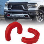 TPE Eesmise Kaitseraua pukseerimissilma Kate Sisekate + Dodge Ram 1500 TRX punane