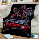 Stranger Things tekk Demodogs Cartoon Flanell tekk &Otilde;udustekk elutuppa Diivanvoodi lastele Kingitus Kodukaunistus 150x180cm