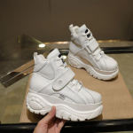 Parima kvaliteediga ehtsast nahast platvormiga buffalo kingad Naiste vabaaja tossud &Uuml;mar nina Luksuslik isa kingad ST487 ST488 39