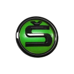 SKODA Esiosa ja Tagumine Auto Embleemi Kleebis 80MM 90MM 100MM 100mm Rear roheline