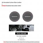 Betterhumz BMW G60 G61 5. seeria G68 autode juhtmevaba laadimisaluse aluse topsihoidja mati jaoks Valmistatud Alcantara libisemiskindlad tarvikud carbon rear pad