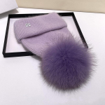 M&uuml;ts Pehme p&auml;ris rebase karusnahk Pom Poms Ball Skullies Beanies Hoiab soojas Talvem&uuml;ts naistele T&uuml;drukutele Villane M&uuml;ts &Otilde;ues Kootud M&uuml;ts Paks Naiste m&uuml;ts One Size beige