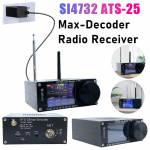 SI4732 ATS-25 Max-Dekooderiga Raadiovastuv&otilde;tja Versioon 4.16 K&otilde;ik T&auml;issagedusribadega Vastuv&otilde;tja Lisab Lisab CW RTTY Dekodeerimisfunktsiooni WiFi Funktsiooni China Mainland
